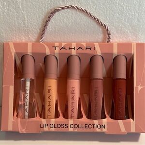 🆕 Tahari Lip Gloss Collection - Assorted Shades Set of 5